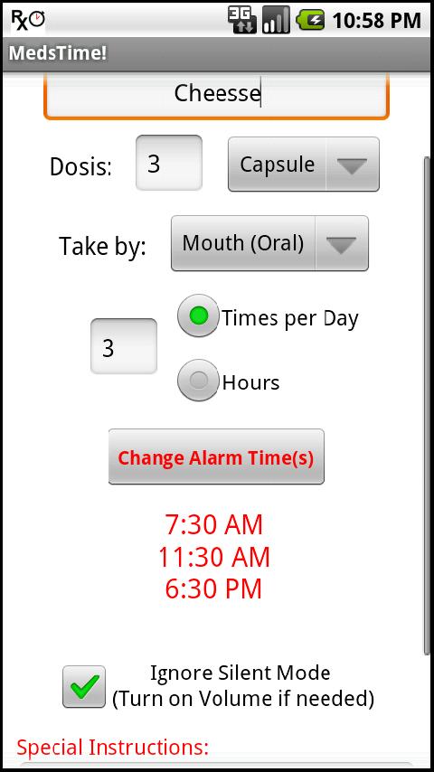 MedsTime! Android Health