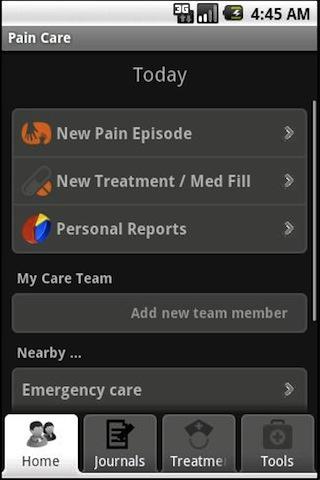 Pain Care Android Health