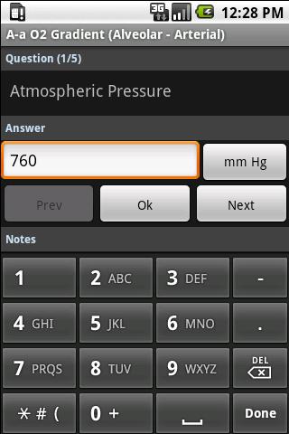 A-a Oxygen Gradient Calculator Android Health