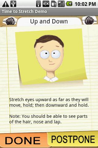 Time to Stretch Demo Android Health