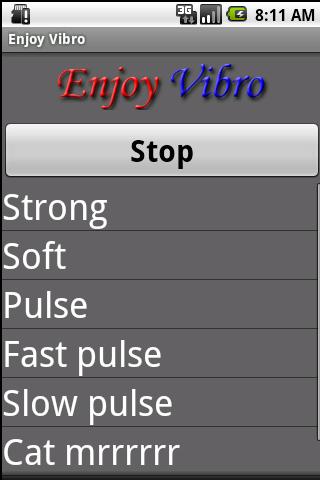 Enjoy Vibro Android Health & Fitness