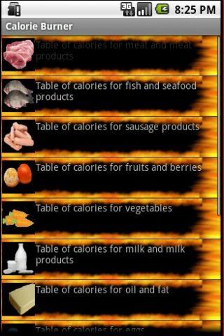 Calorie Burner Android Health