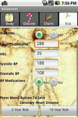eDiabetes Pro Trial Version Android Health