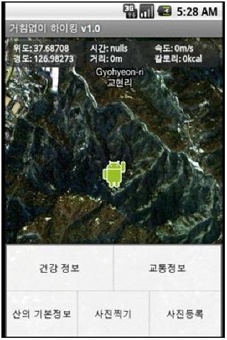 Go hiking Android Health