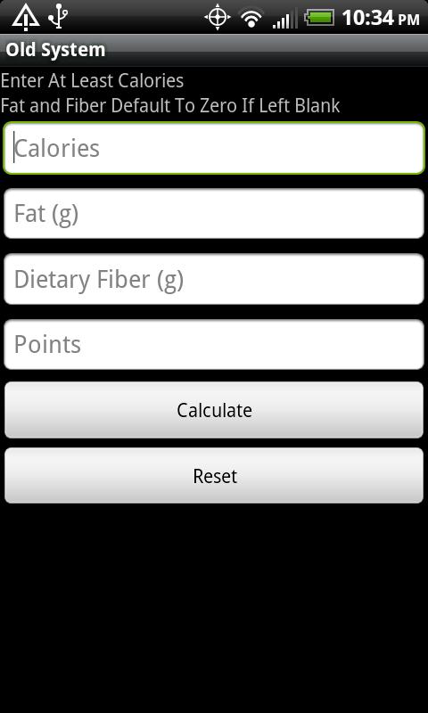 Points Counter Android Health & Fitness