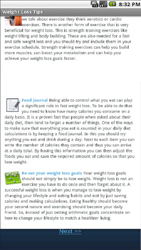 Weight Loss Tips Android Health