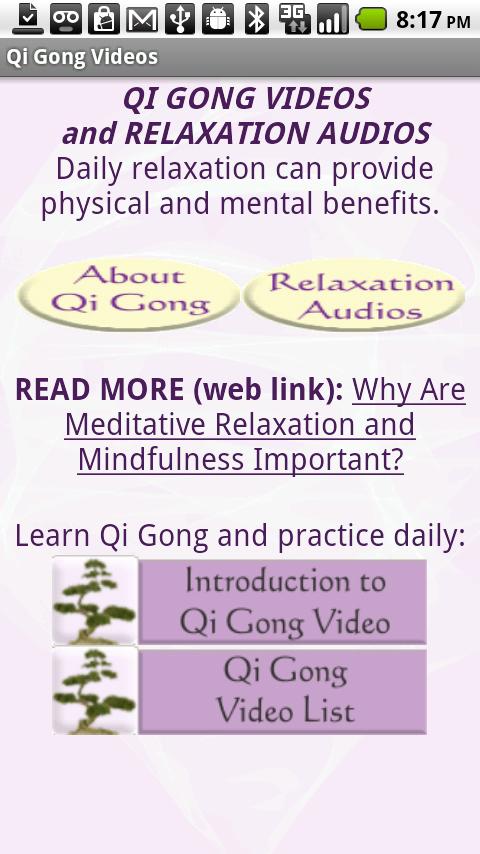 Qi Gong Meditation Android Health