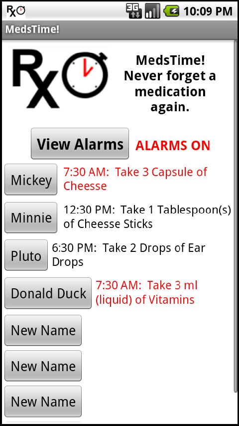 MedsTime! Free Android Health