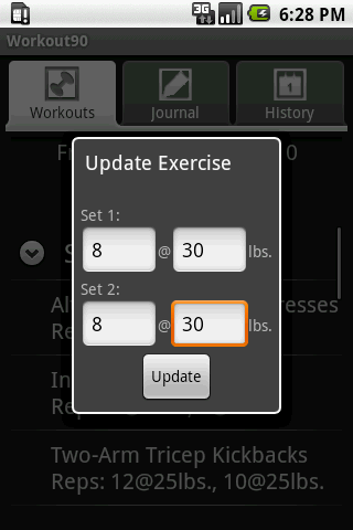 Workout90 Android Health