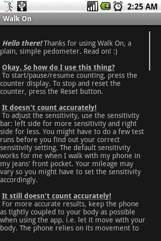 Walk On Android Health
