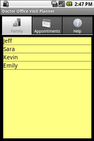 Doctor Appt Organizer Lite Android Health