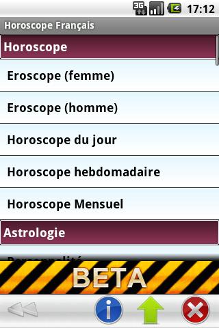 Horoscope Français Android Health & Fitness