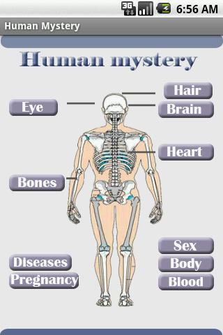 Human Mystery Android Health