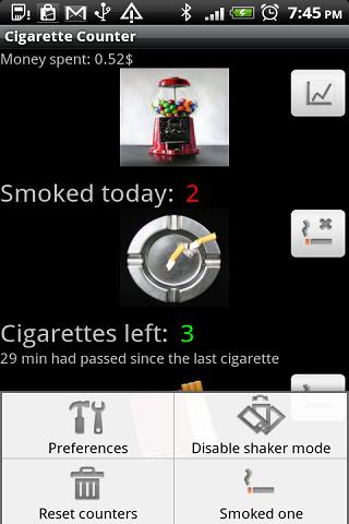 Cigarette Counter Android Health