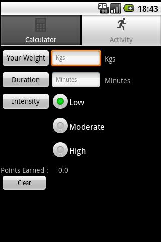Ultimate Point Calculator Android Health