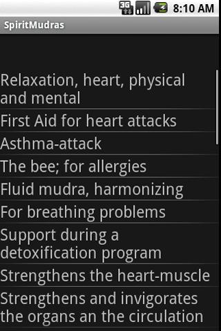 Mudras Android Health