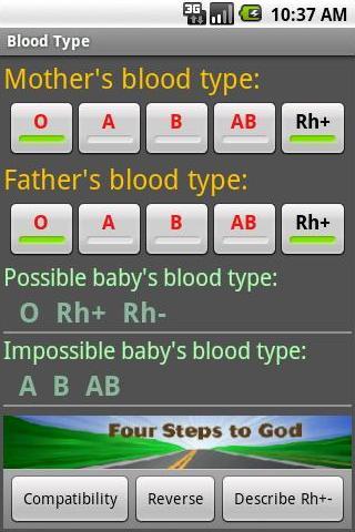 Blood Type Android Health