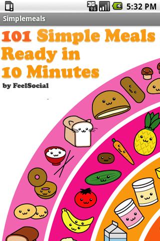 Simple Meals ready in 10 mins Android Health