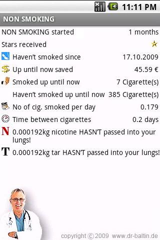 NON SMOKING Android Health