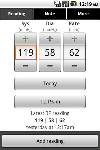 Blood Pressure Tracker Lite