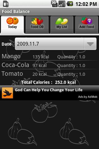 Food Balance Android Health