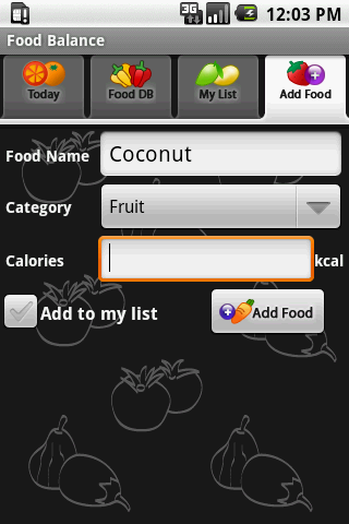Food Balance Android Health