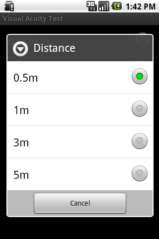 Visual Acuity Test Android Health