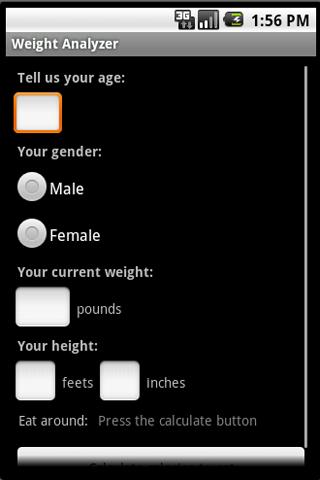 Weight Analyzer Android Health