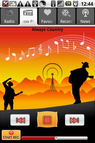 Country Radio Recorder Android Multimedia