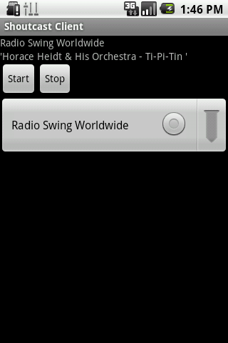 Shoutcast Client Adfree Ed. Android Multimedia