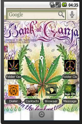 Cannabis 2 Theme Android Multimedia