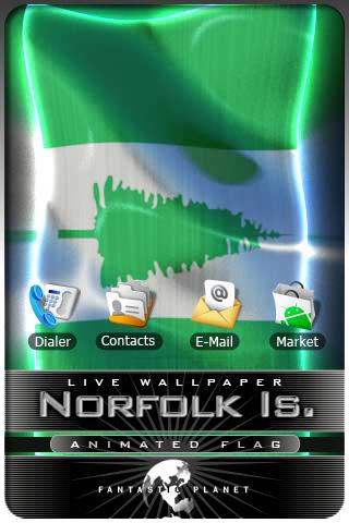 NORFOLK IS LIVE FLAG