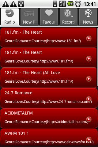 Romantic Radio Recorder Android Multimedia