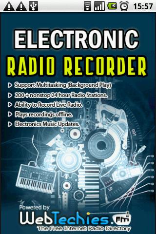 Electronic Radio Recorder Android Multimedia