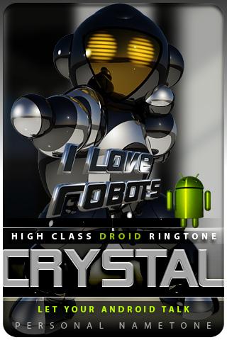CRYSTAL nametone droid Android Multimedia