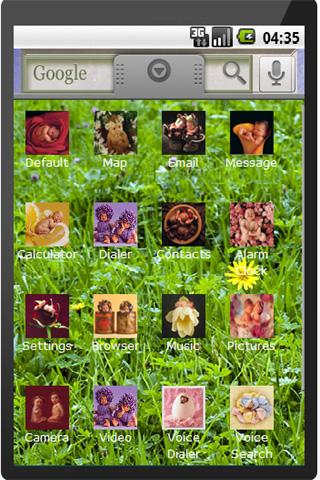 Anne Geddes Babies 3 Theme Android Multimedia