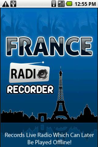 France Radio Recorder French