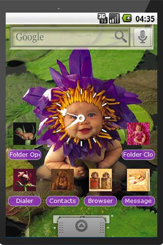 Anne Geddes Babies 2 Theme Android Multimedia