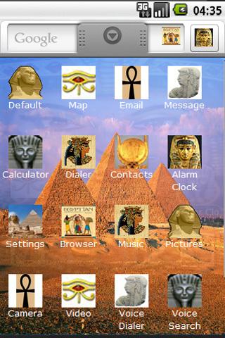 Egyptian 2 Theme Android Multimedia
