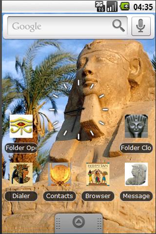Egyptian Theme Android Multimedia