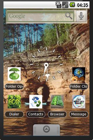 Earth Theme HD Android Multimedia