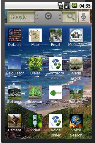 Earth Theme HD Android Multimedia