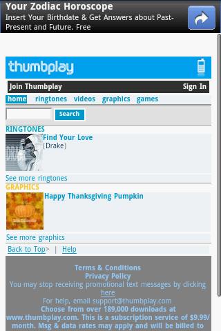 ThumbPlay Music Android Multimedia