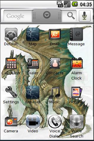 Dragon Theme Android Multimedia
