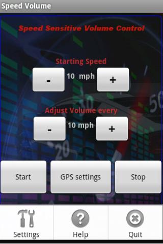 Speed Volume Android Multimedia