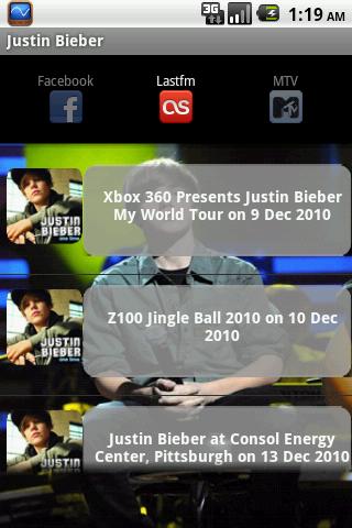 Justin Bieber Fans Android Multimedia