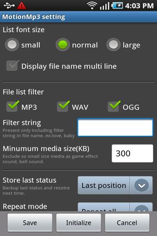 MotionMp3Lite Android Multimedia