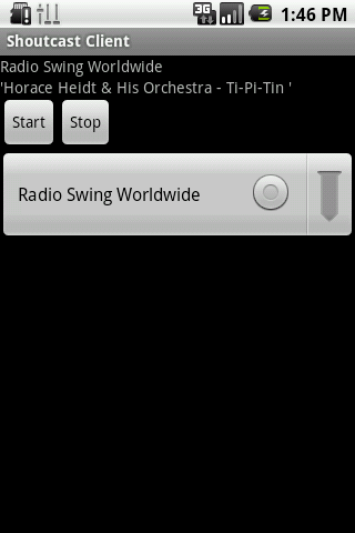 Shoutcast Client Android Multimedia