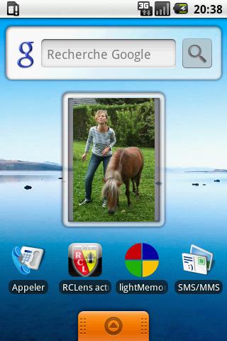 Bonjour Poney widget