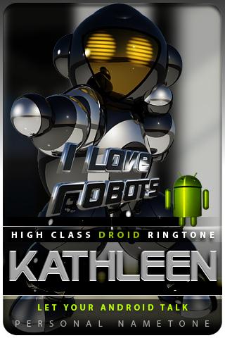 KATHLEEN nametone droid Android Multimedia